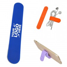 Multi-function Silicone Magnetic Clip Band Phone Holder Cable Organizer